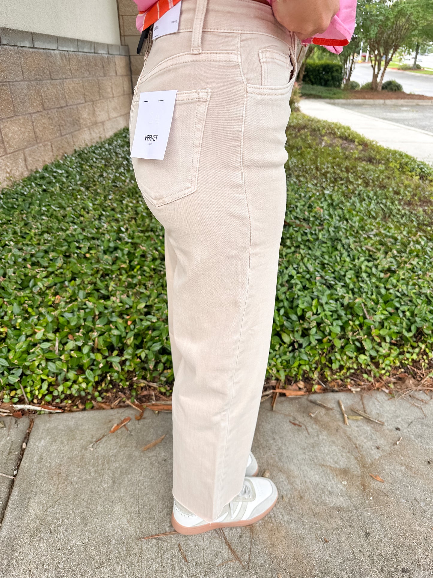 Vervet Olivia Jeans - Swan