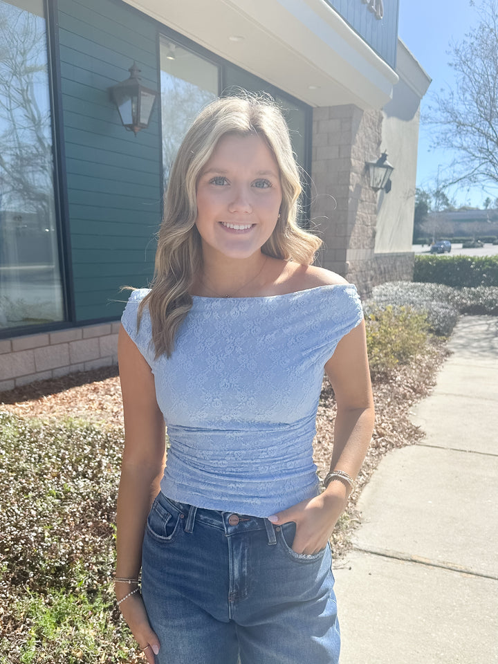 Bluebell Lace Top