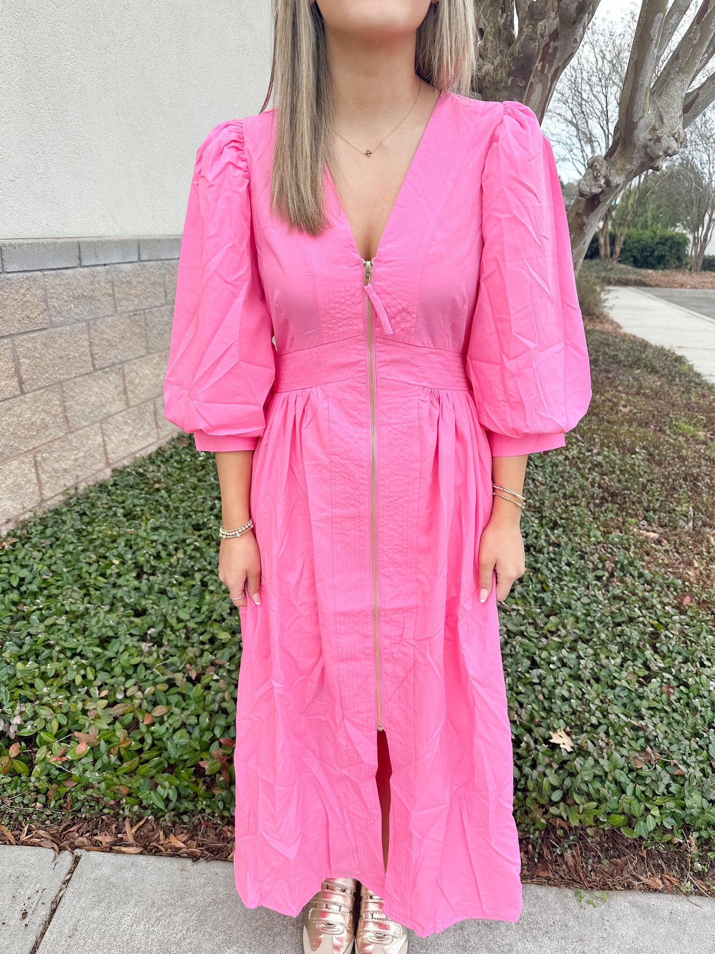 Misty Maxi Dress - Pink