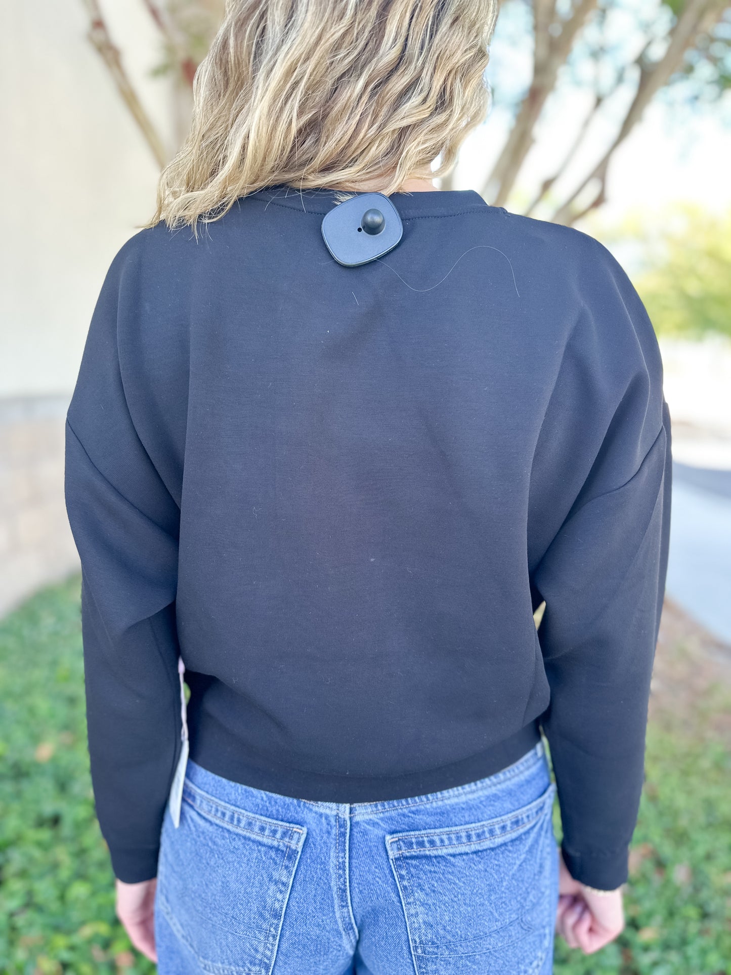 Simply Pullover Crewneck - Black