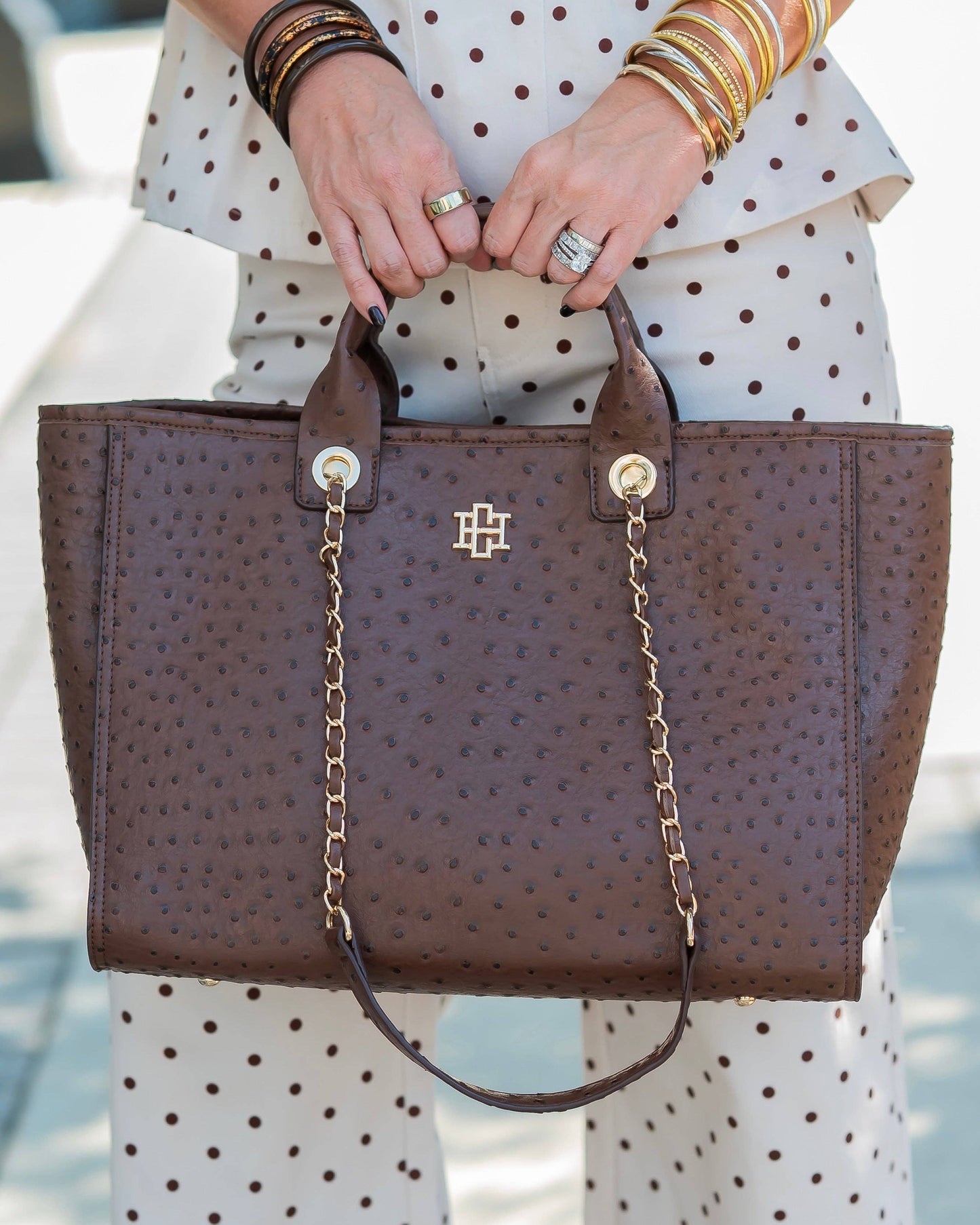 CH Missy Tote Chocolate EO
