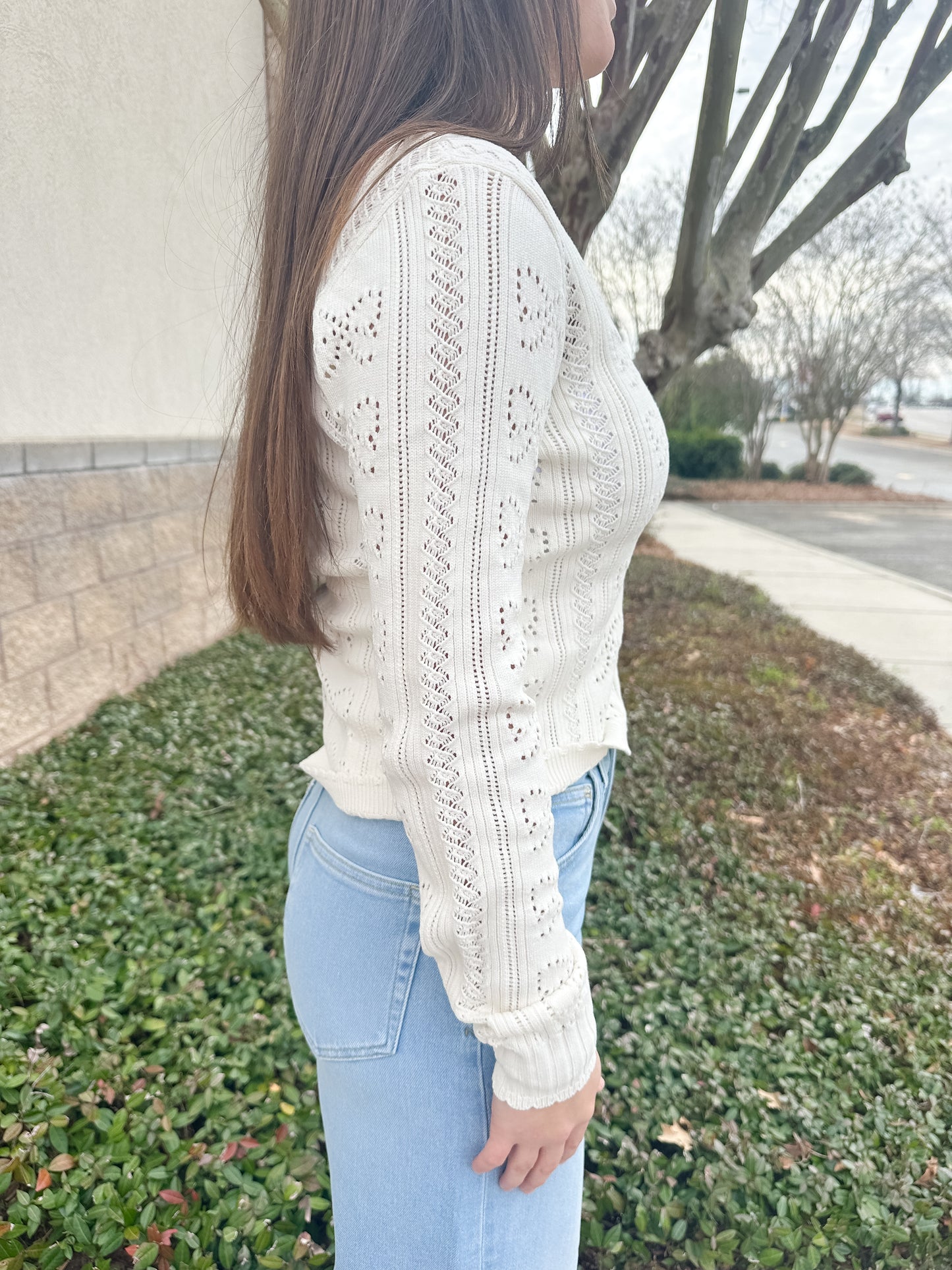 Gema Cardigan - Cloud
