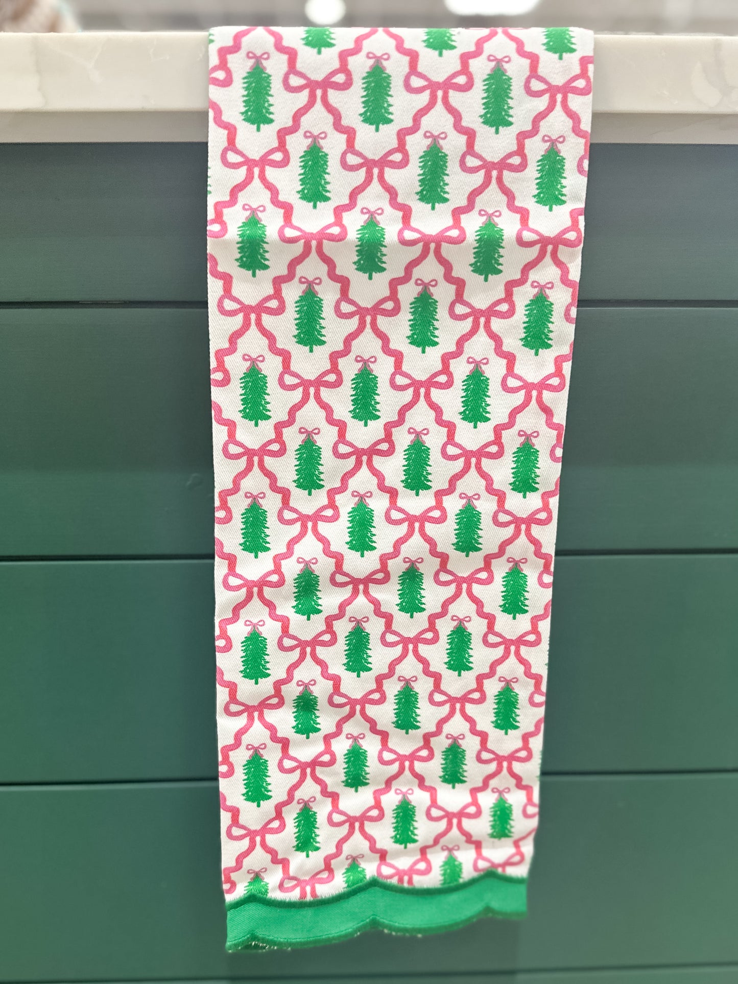 MS Holiday Tea Towel - Spruce Things Up