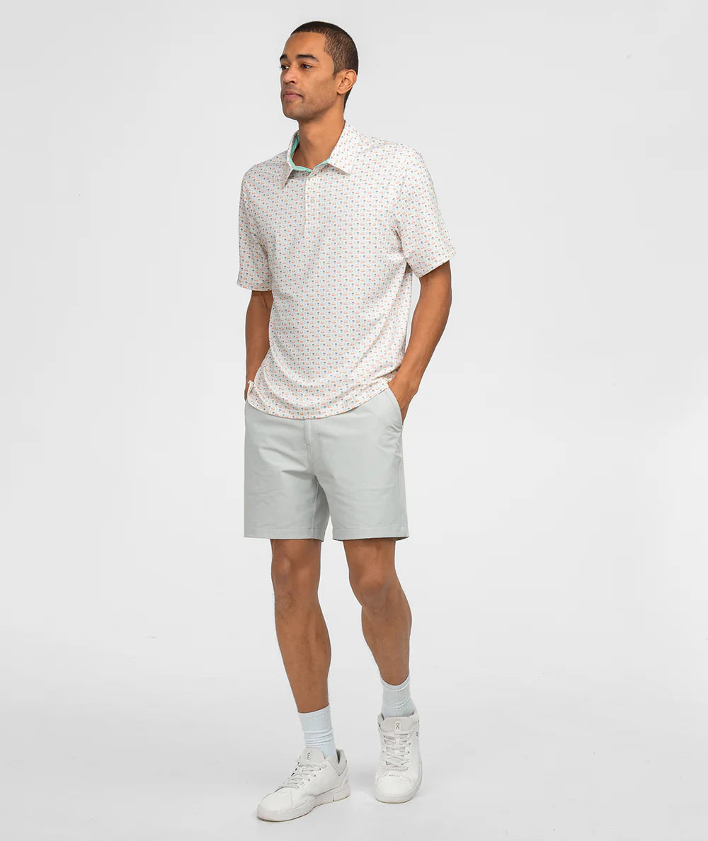 SSCO Men’s Par Fore Printed Polo - Palm Drive