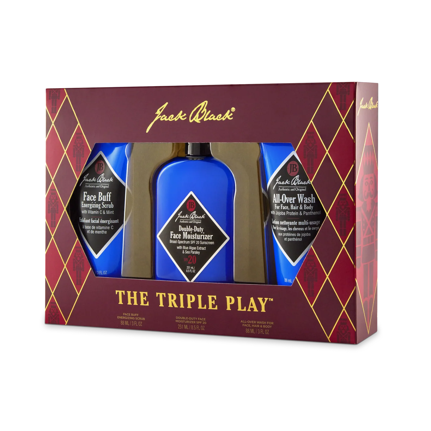 JB “THE TRIPLE PLAY” Holiday Gift Box