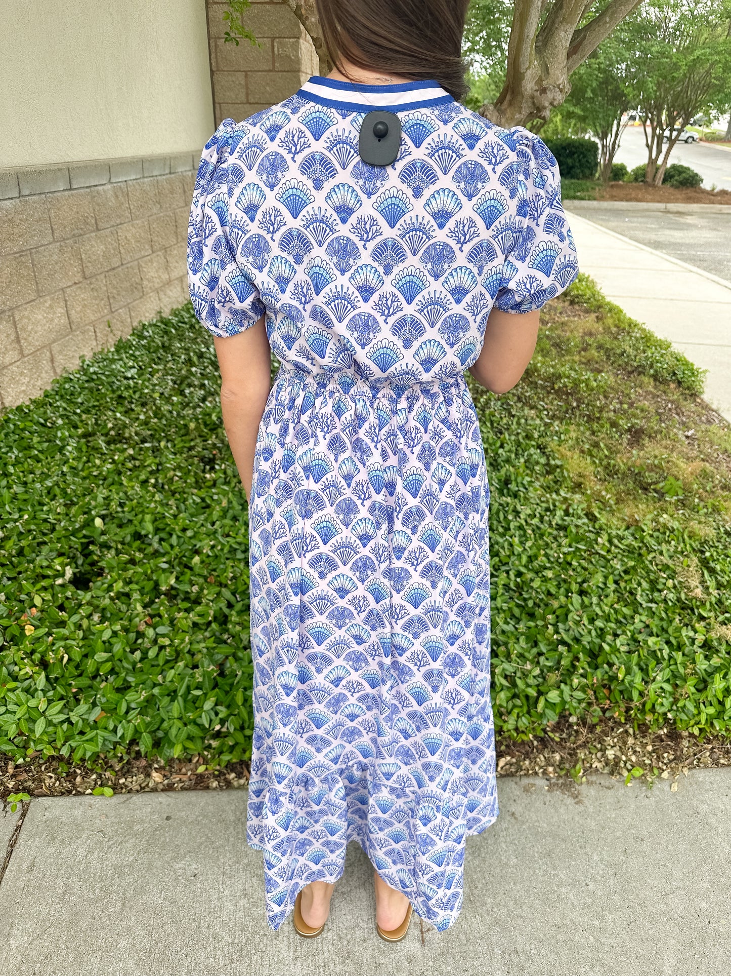 Prim Shells Maxi Dress