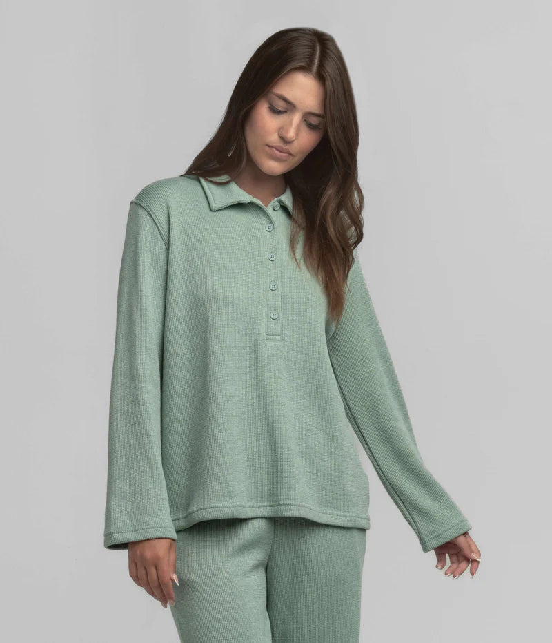 SSCO Women’s Weekend Leisure Henley - Jadeite