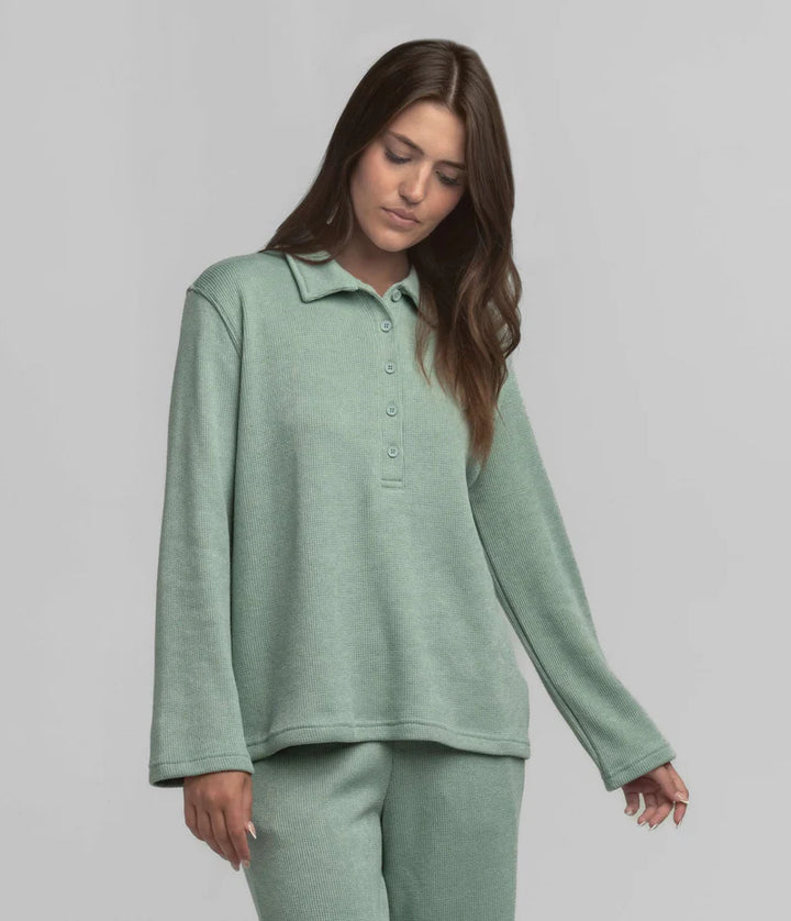 SSCO Women’s Weekend Leisure Henley - Jadeite