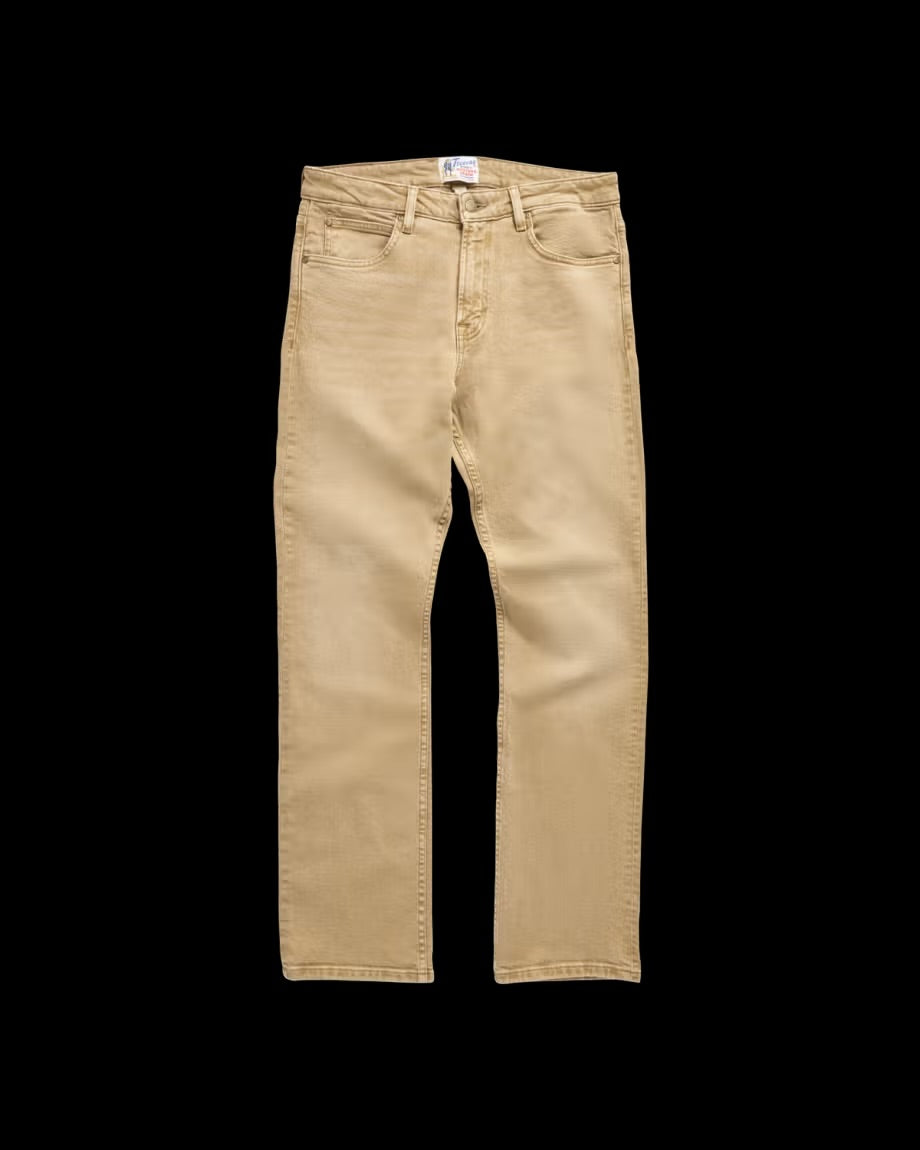 Tecovas Men’s Slim Straight Stretch Twill Pant - Khaki