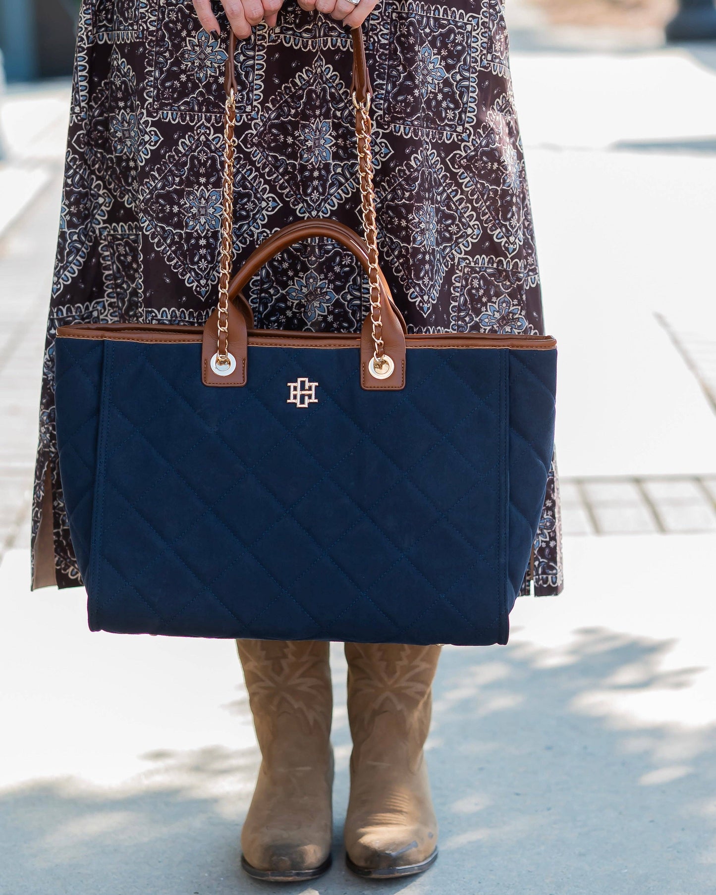 CH Missy Tote Navy S LD