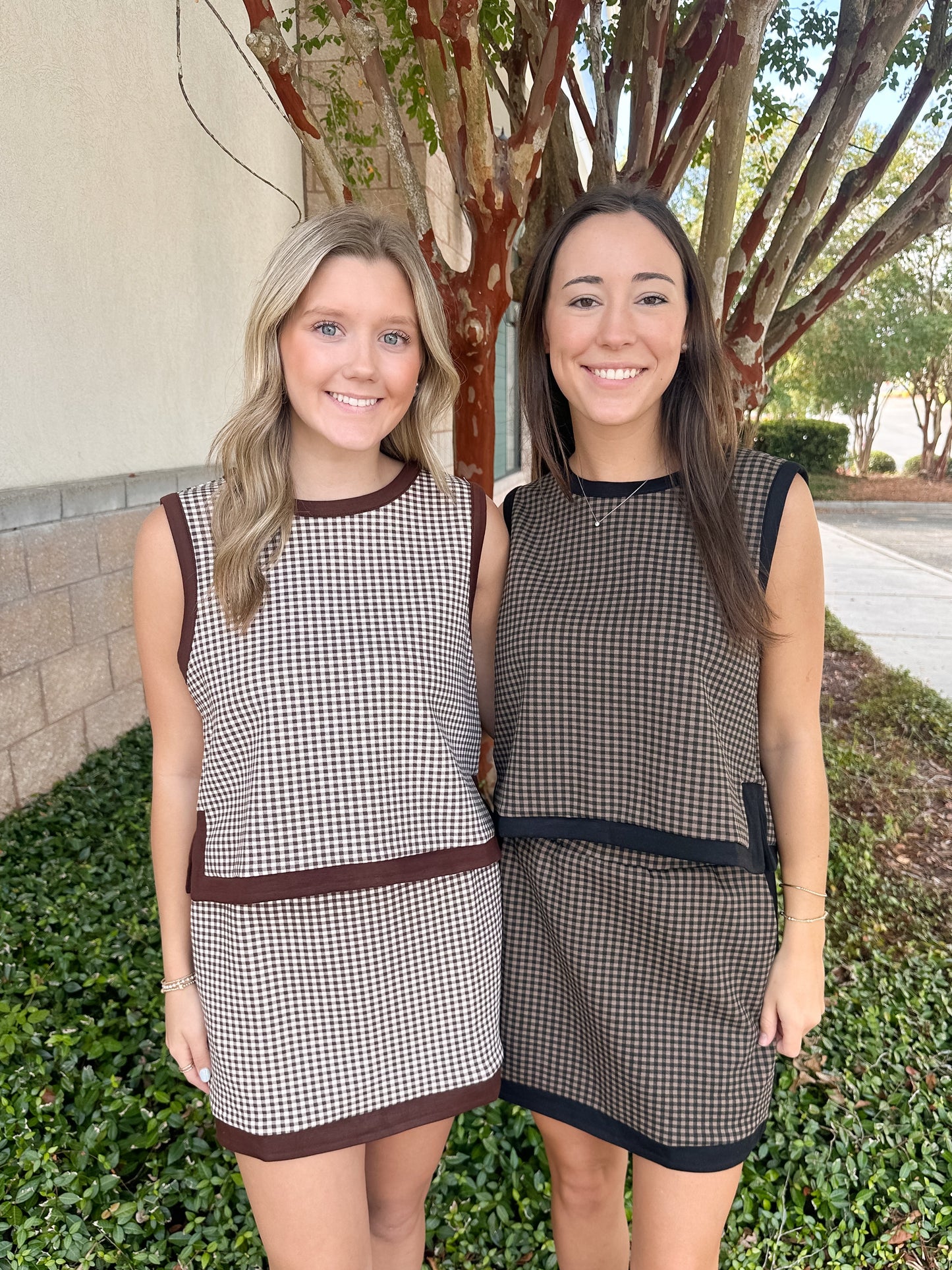 Swagger Gingham Set