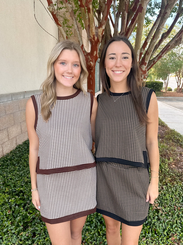 Swagger Gingham Set