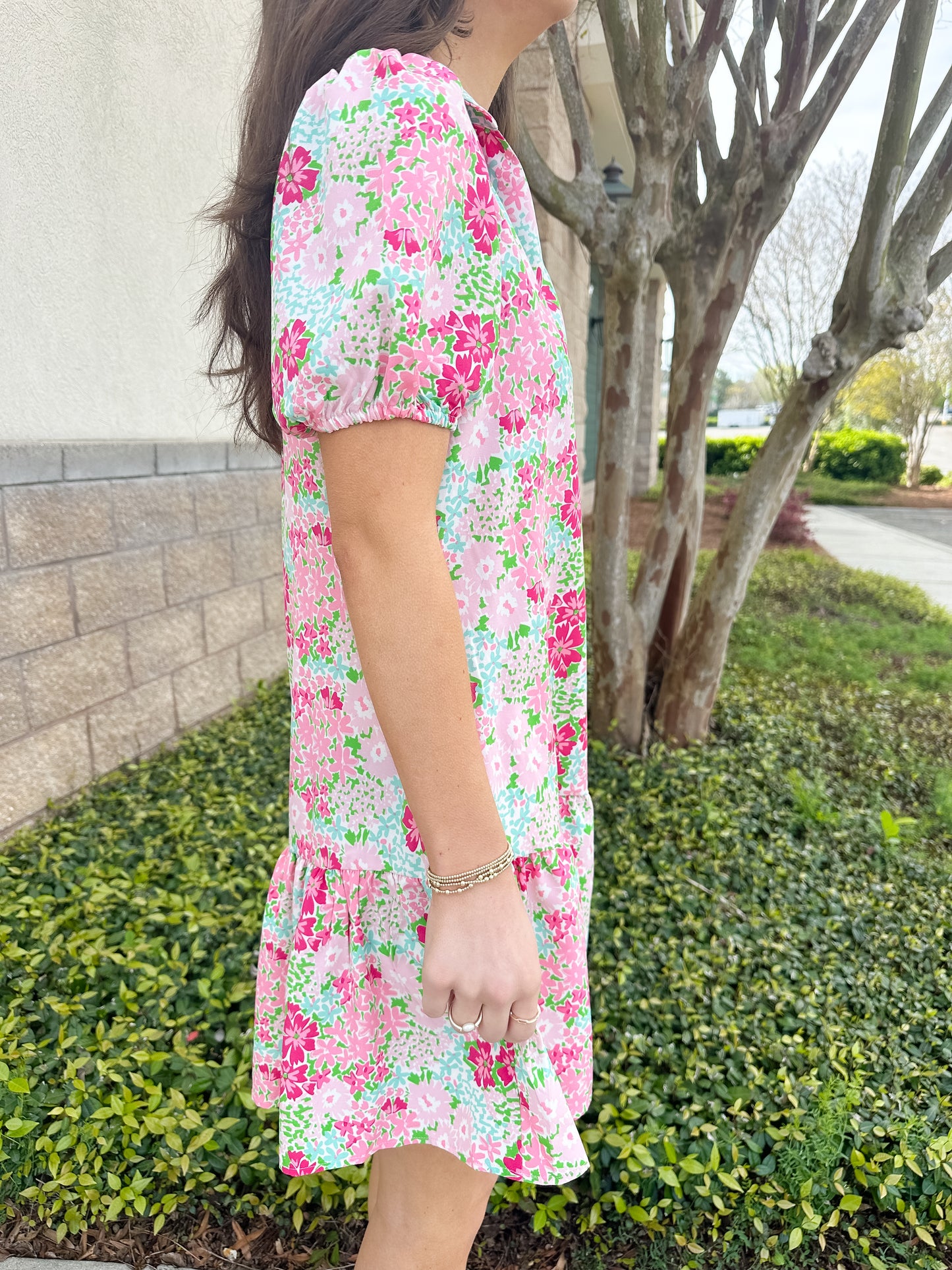 Nancy Dress - Petal Perfect Pink