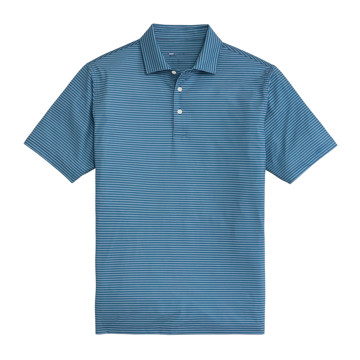 Onward Reserve Scout Stripe Performance Polo - Captain’s Blue