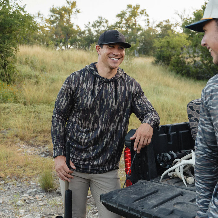 Burlebo Men’s Performance Hoodie - Midland Camo