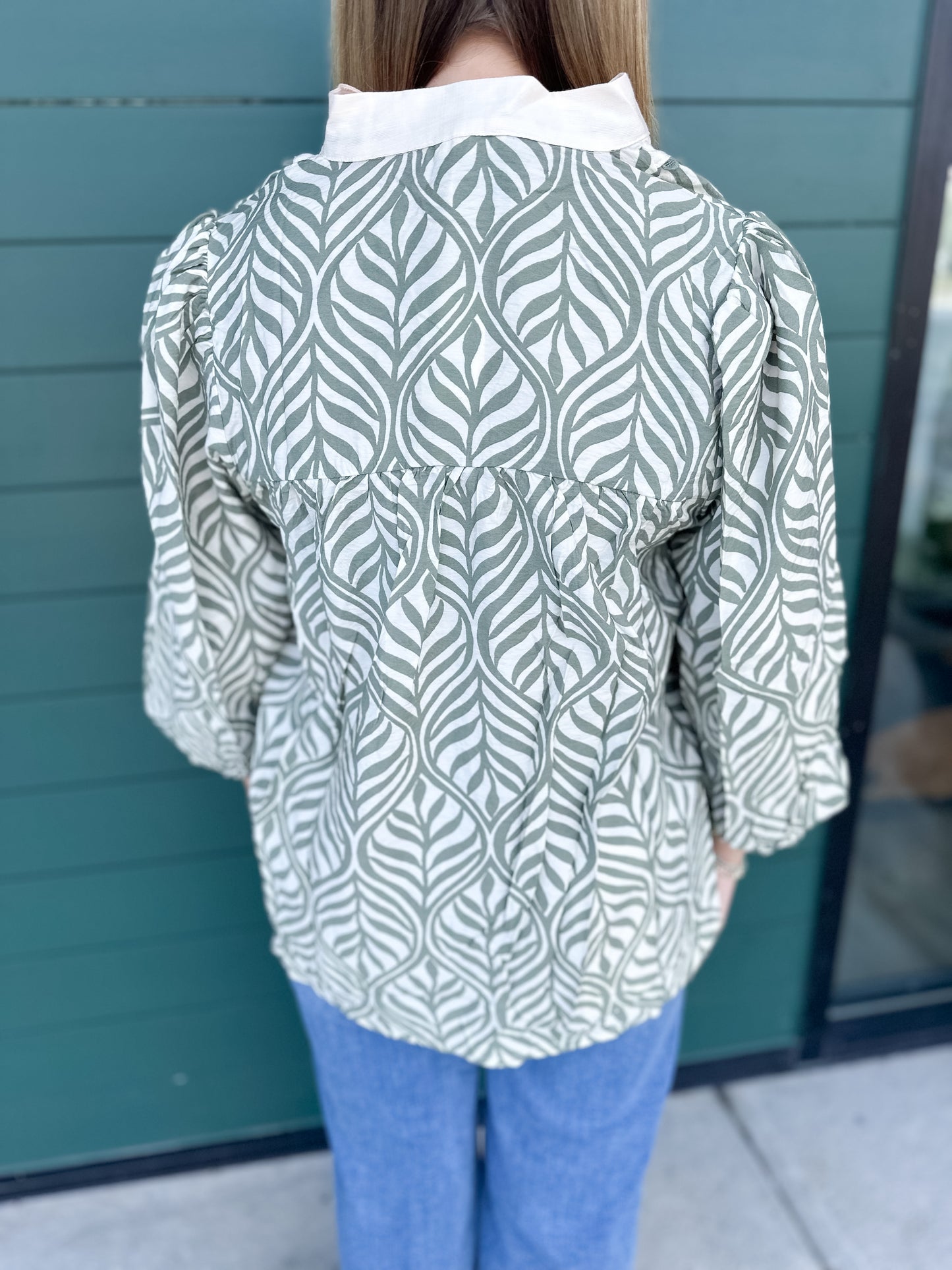 Hillary Printed Top