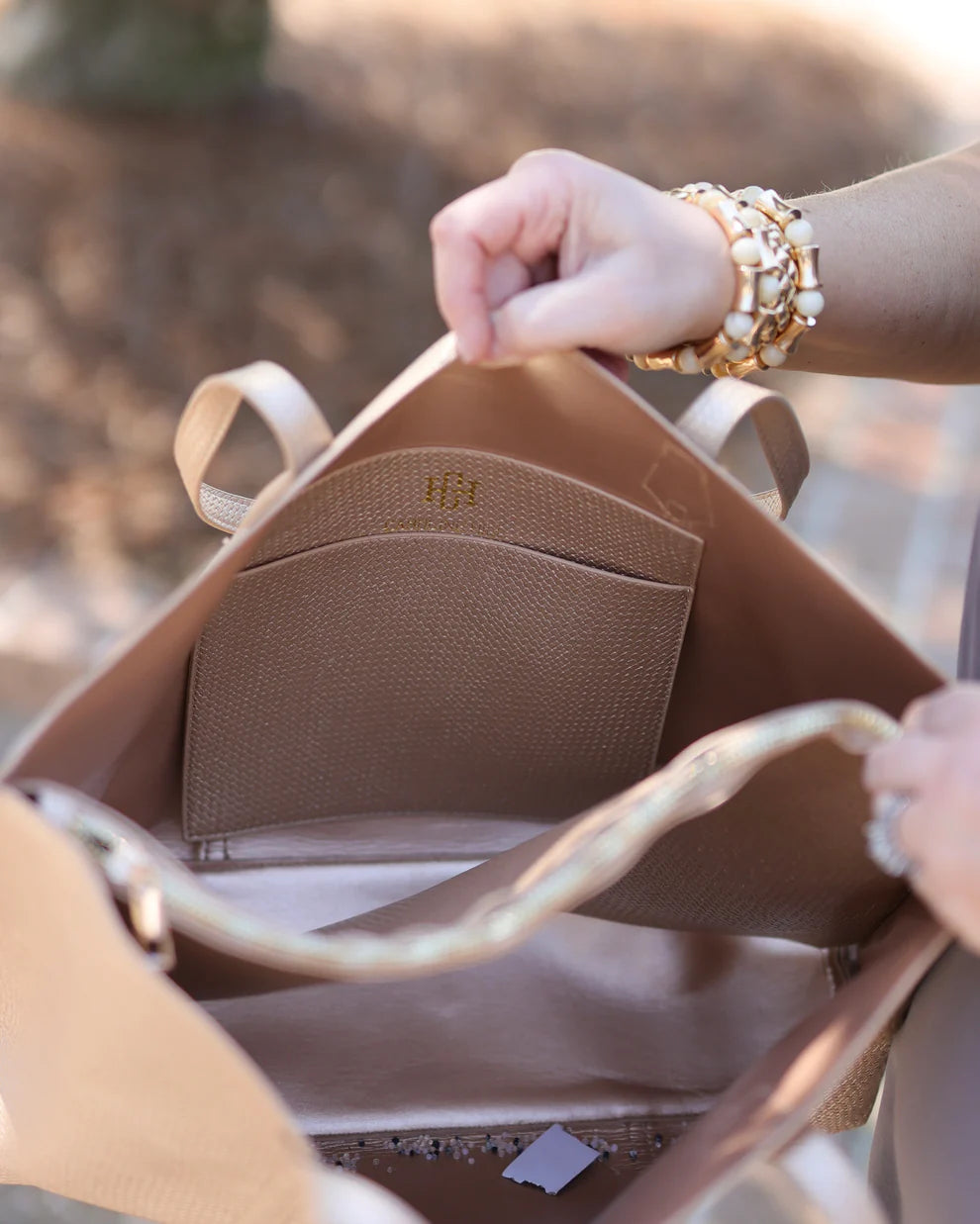 CH Heath Tote - Woven Navy