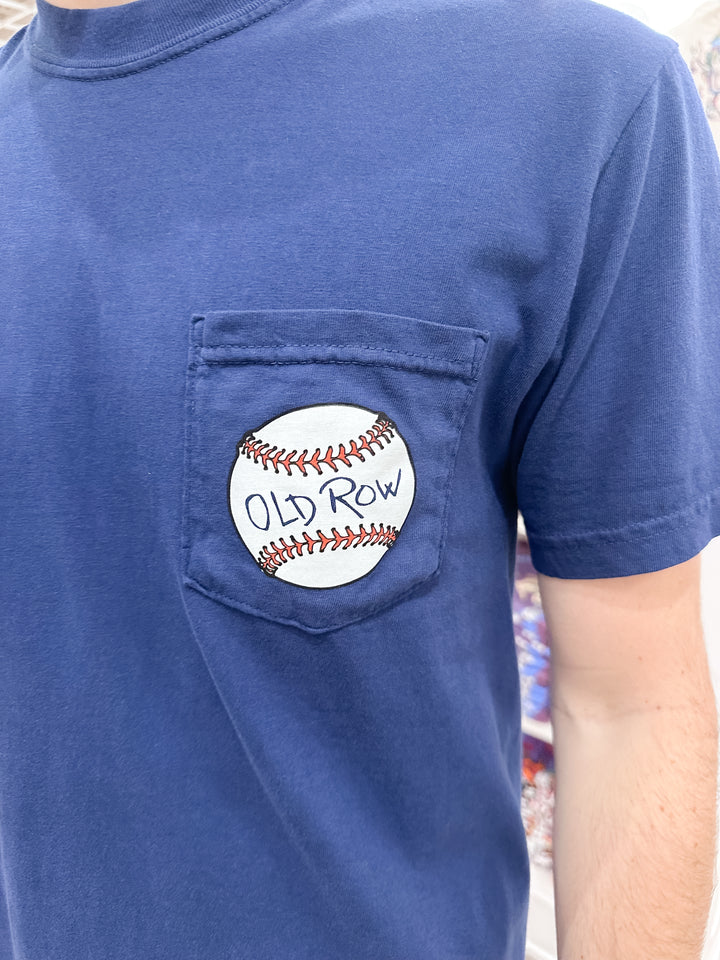 Old Row The Sandlot Legend S/S Pocket T-Shirt - Navy
