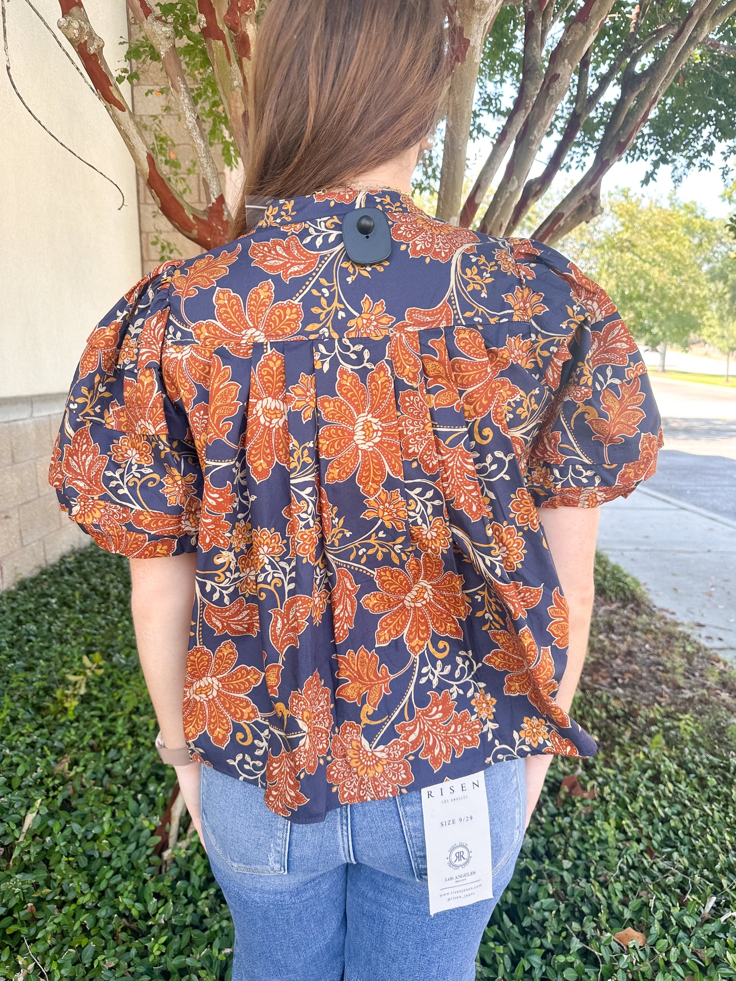 Marlo Top - Navy