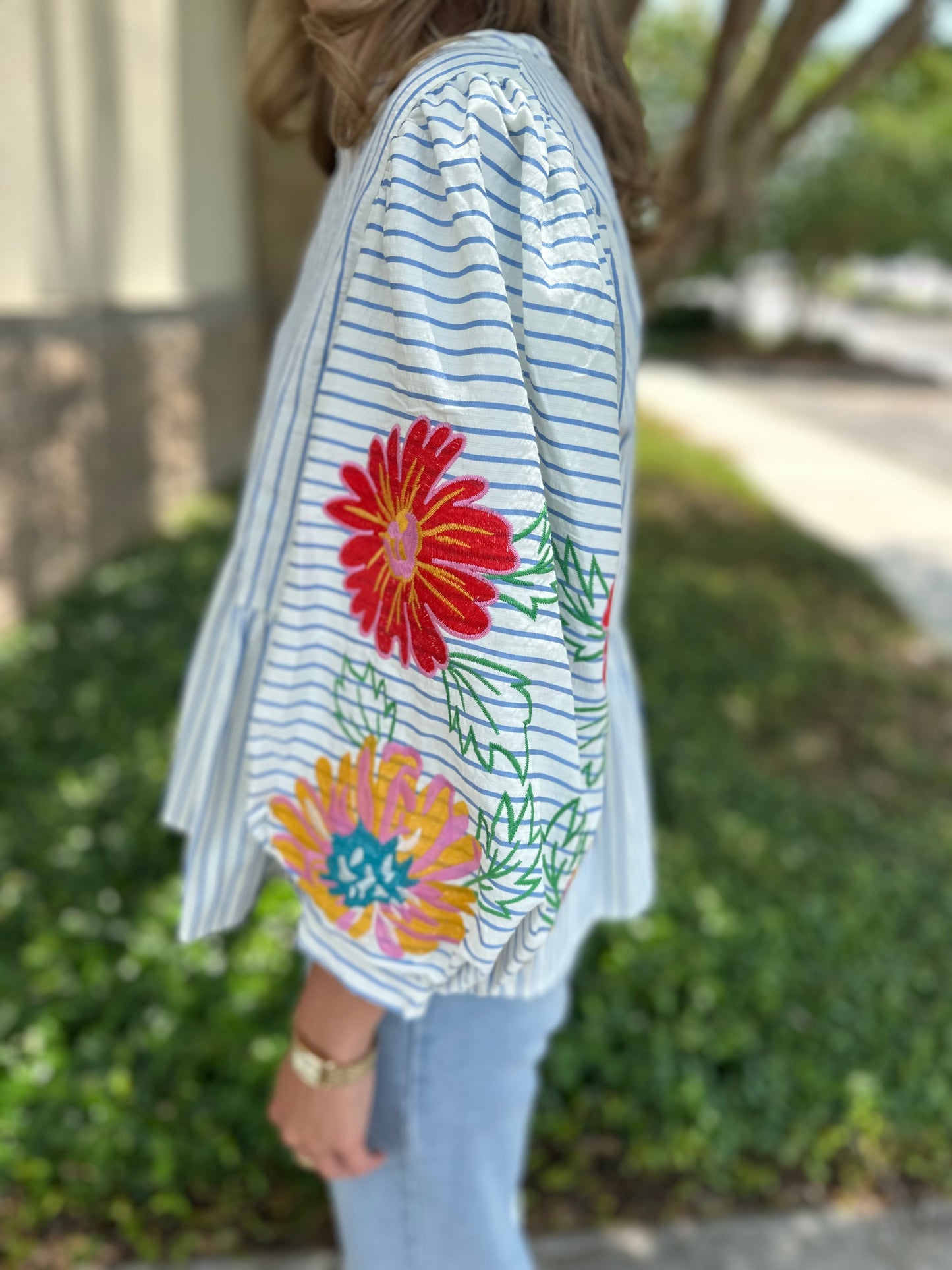 Jordan Embroidered Top