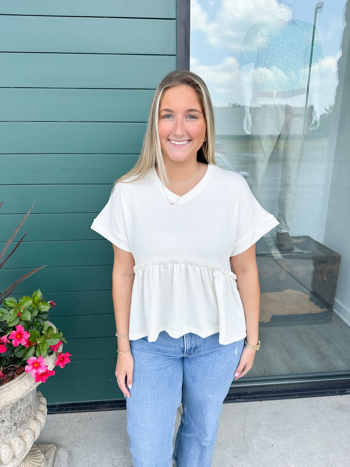 Tessa Top - Cream