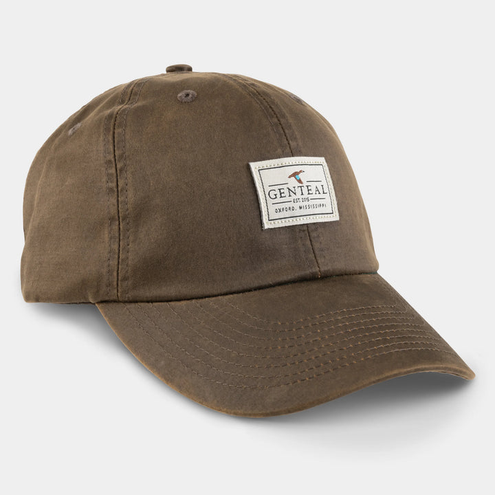 Genteal Waxed Cotton Logo Hat
