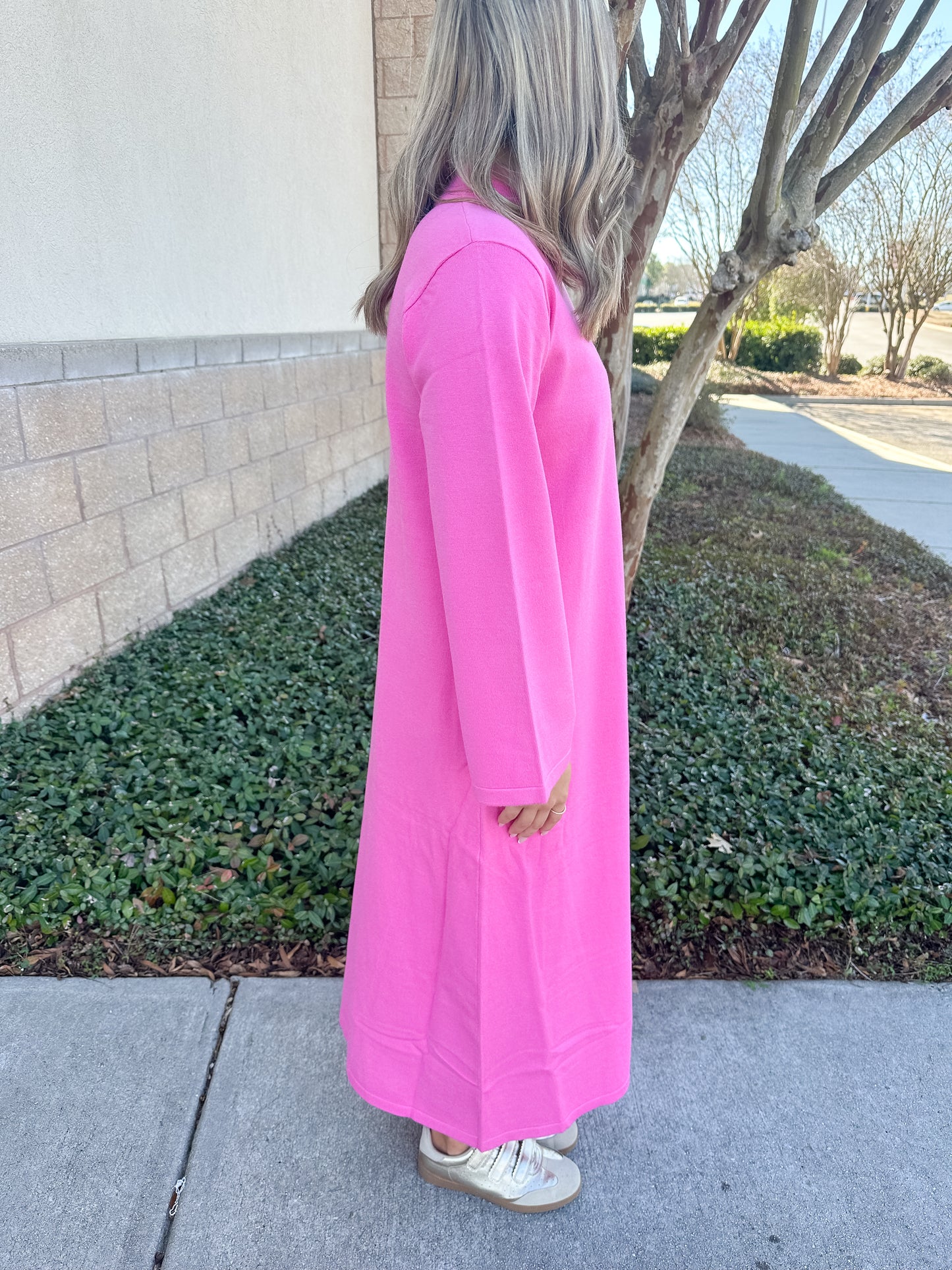 Pamela Sweater Dress - Pink