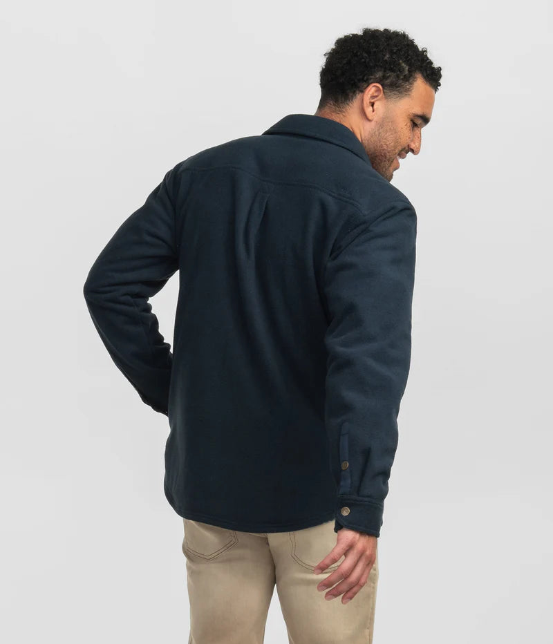 SSCO Men’s Stretch Twill Shacket - Eclipse
