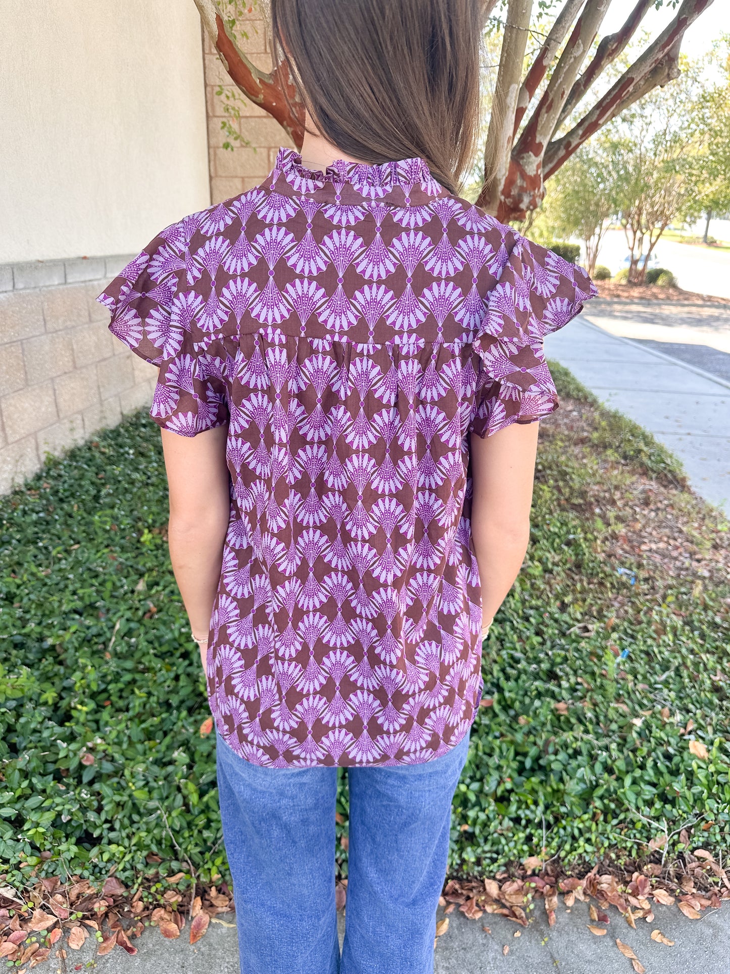 Cindi Ruffle Top