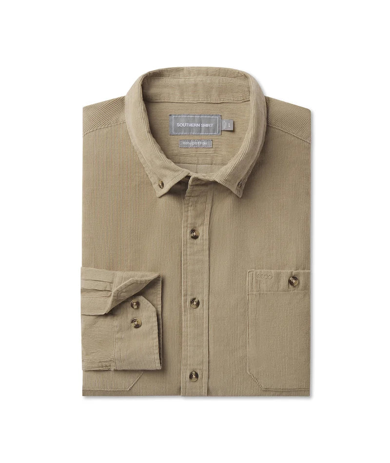 SSCO Fieldstone Cord Flannel - Mojave
