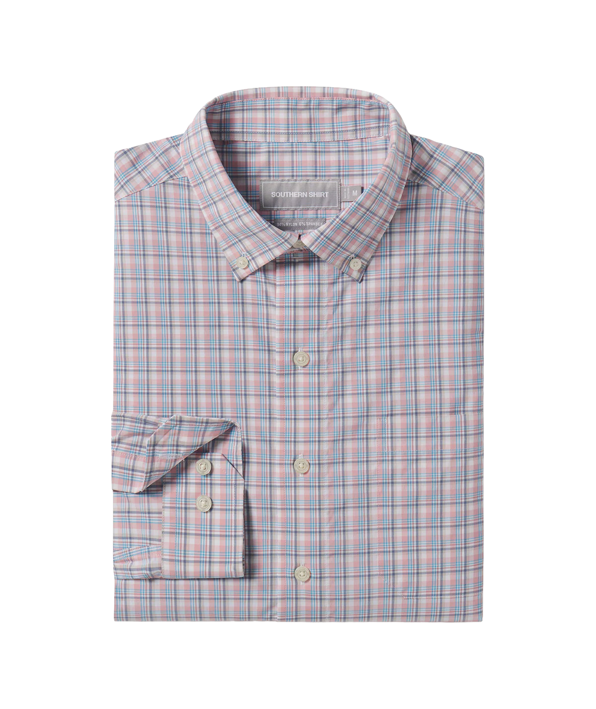SSCO Men’s Seaside Plaid L/S Button Down - Zephyr