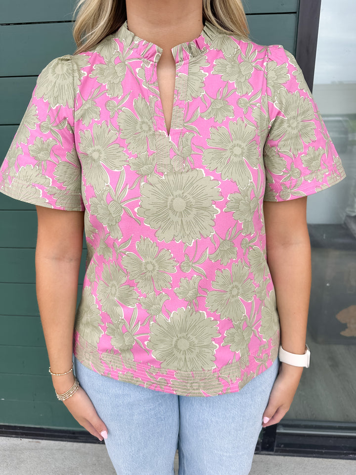 Ramona Top - Garden District Green