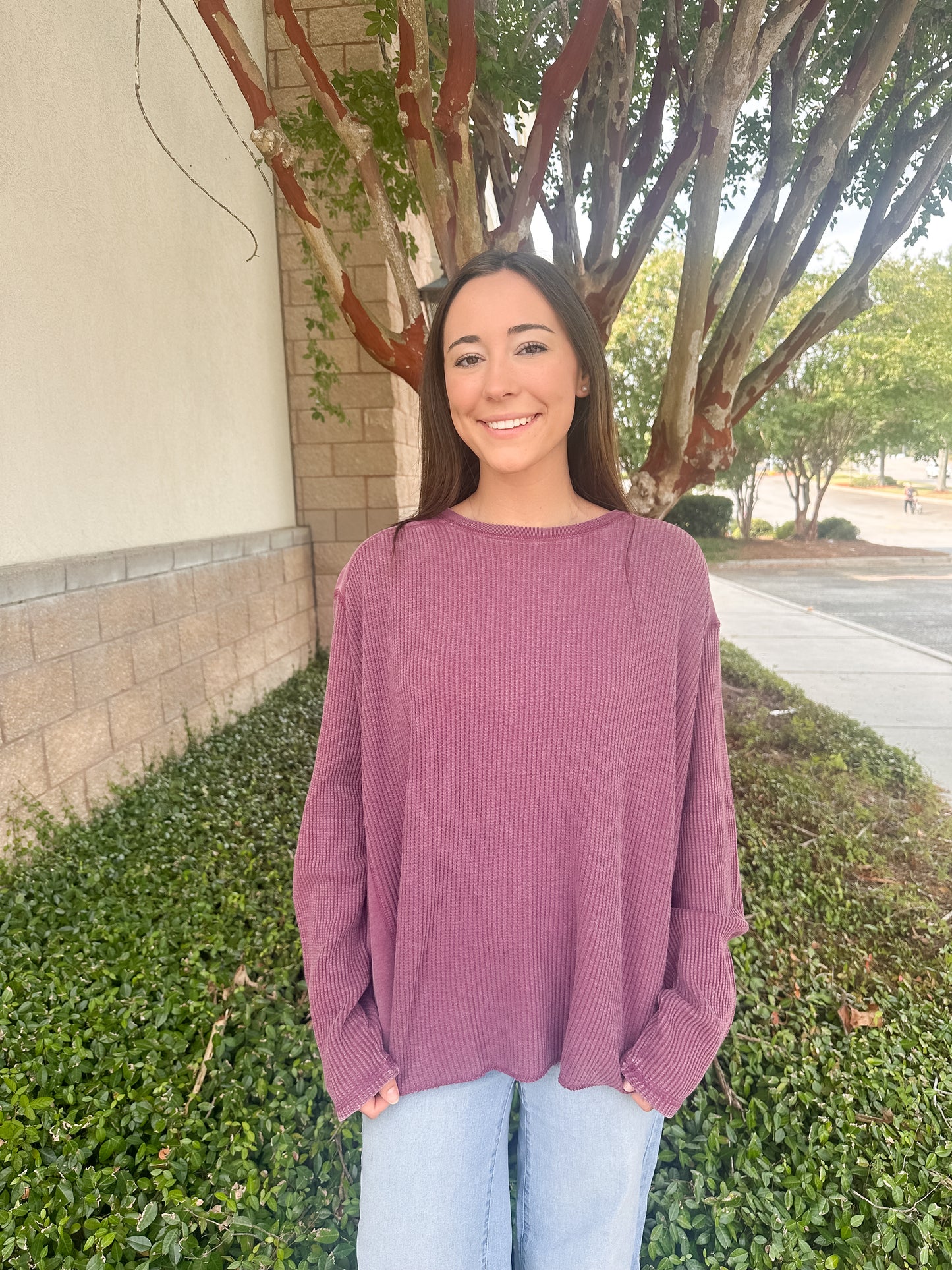 Carol Waffle Long Sleeve