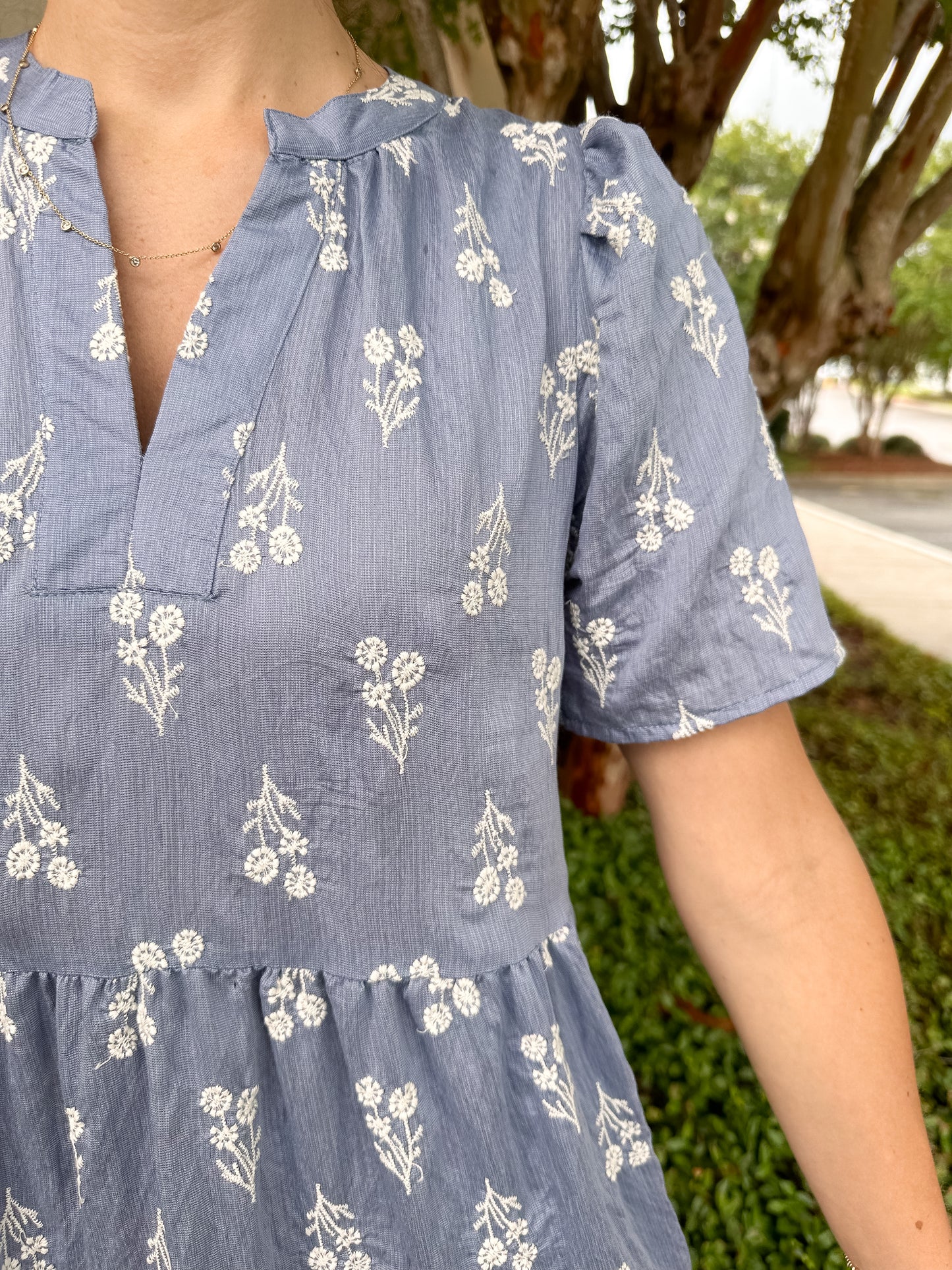 Adelyn Dress - Blue