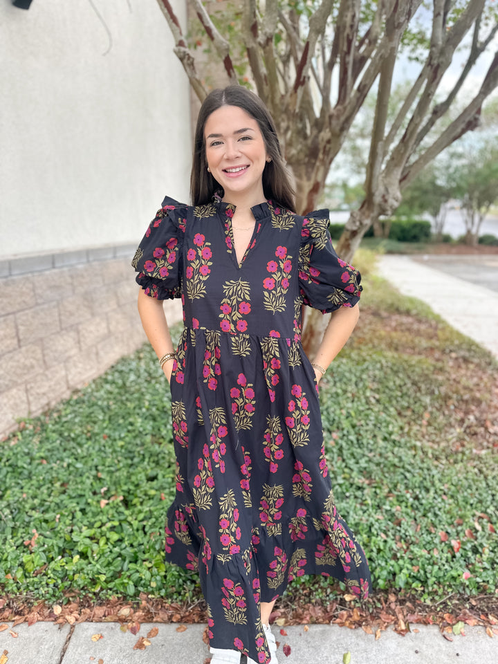 Blair Puff Sleeve Maxi