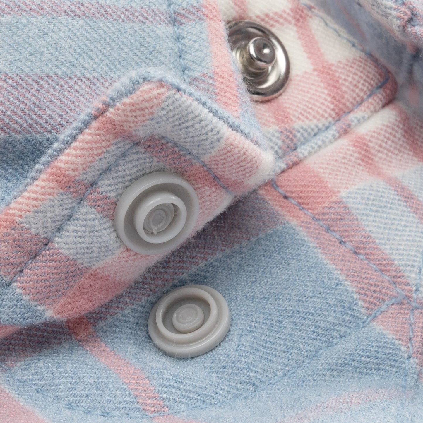 Poncho Men’s “The Pacific City” Regular Performance Flannel - Red & Blue Plaid