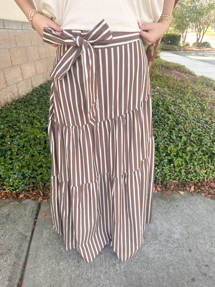 Marley Tie Maxi Skirt