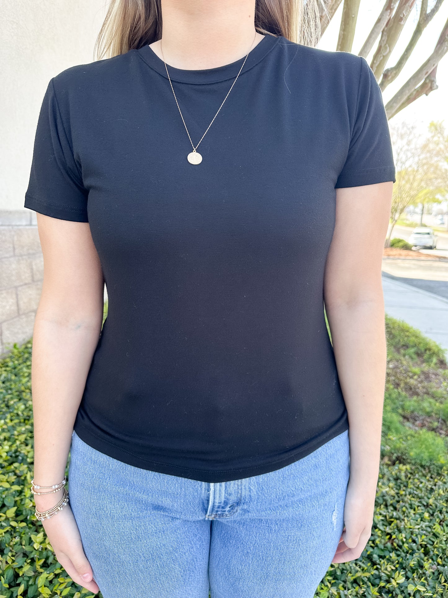 Gale Crew Top - Black