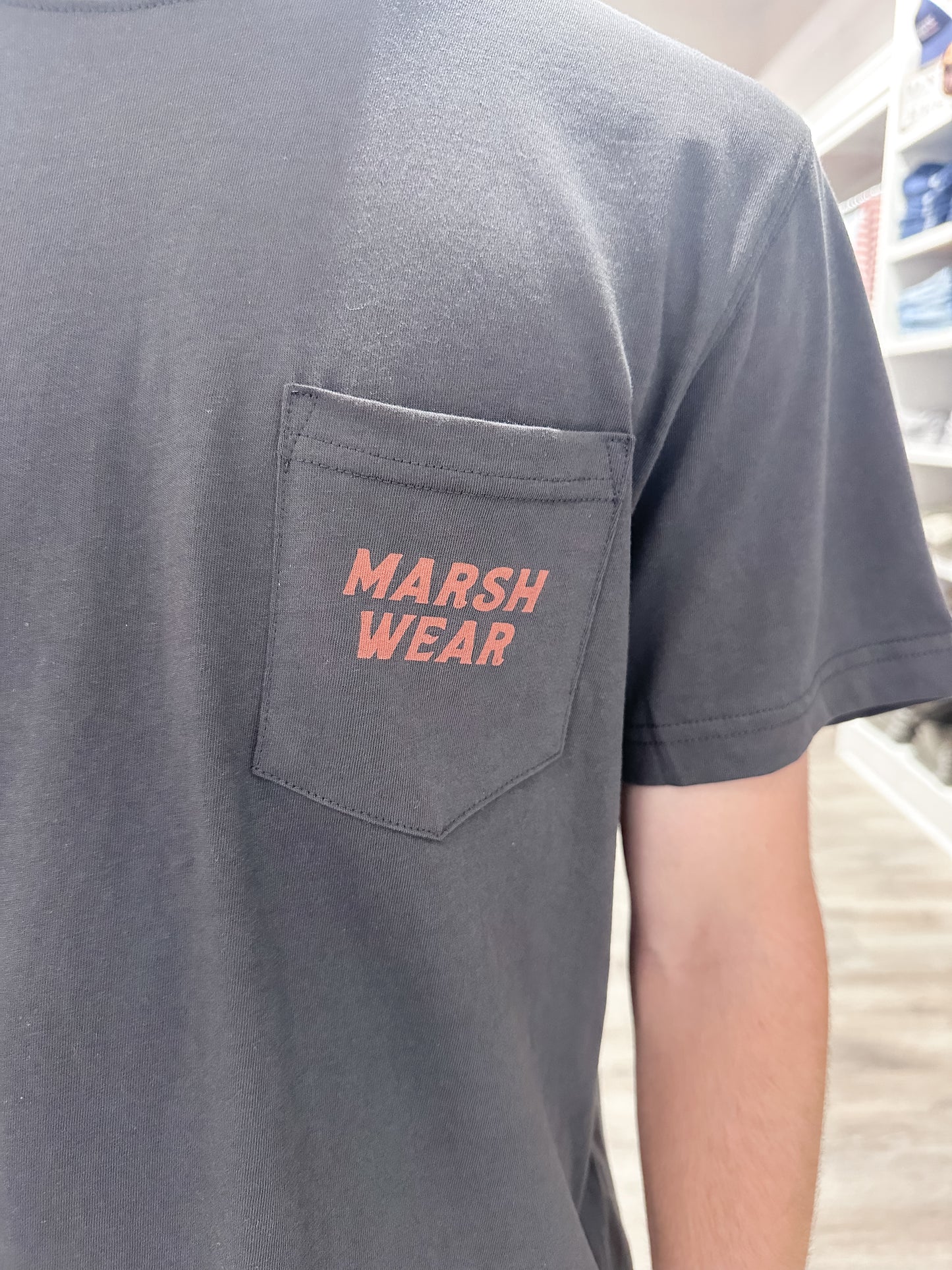 Marsh Wear Men’s S26 Pheasant S/S Pocket T-Shirt - Black