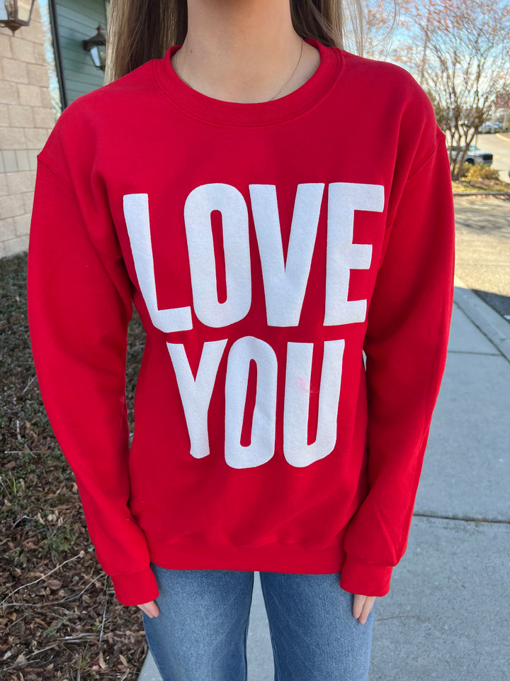 Love You Puff Sweatshirt