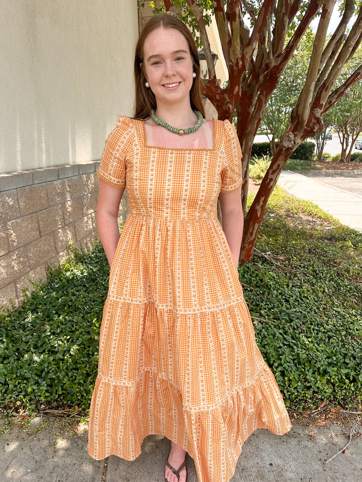 Autumn Spice Maxi Dress
