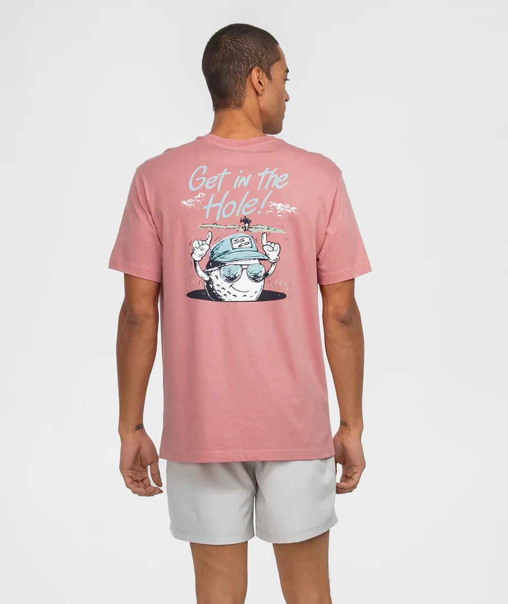 SSCO Men’s Get in the Hole S/S T-Shirt - Mauveglow