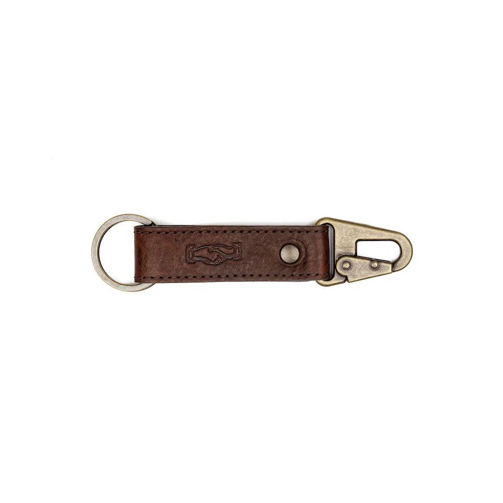 Mission Mercantile Campaign Leather Key Keeper - Smoke