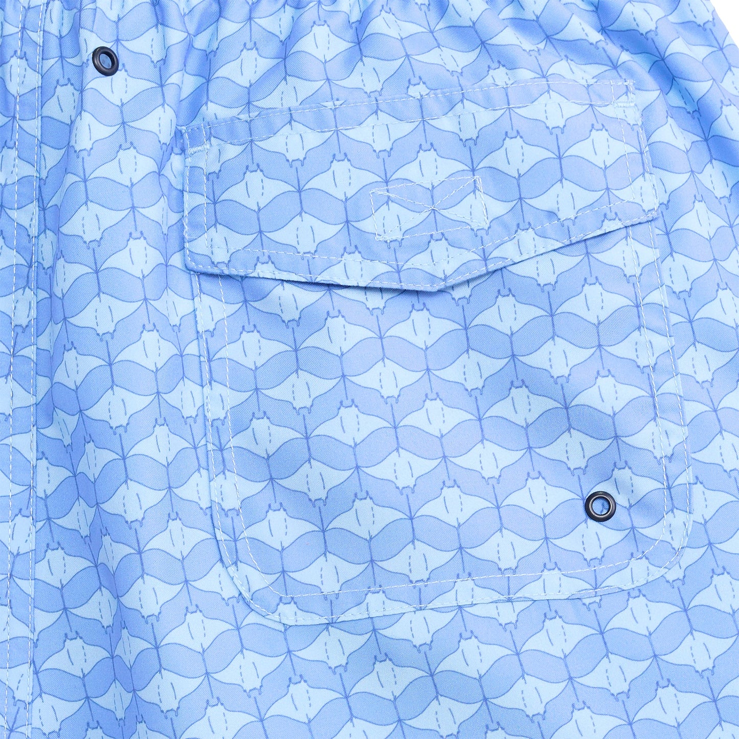 Onward Reserve Barb Swim Trunk - Azurine