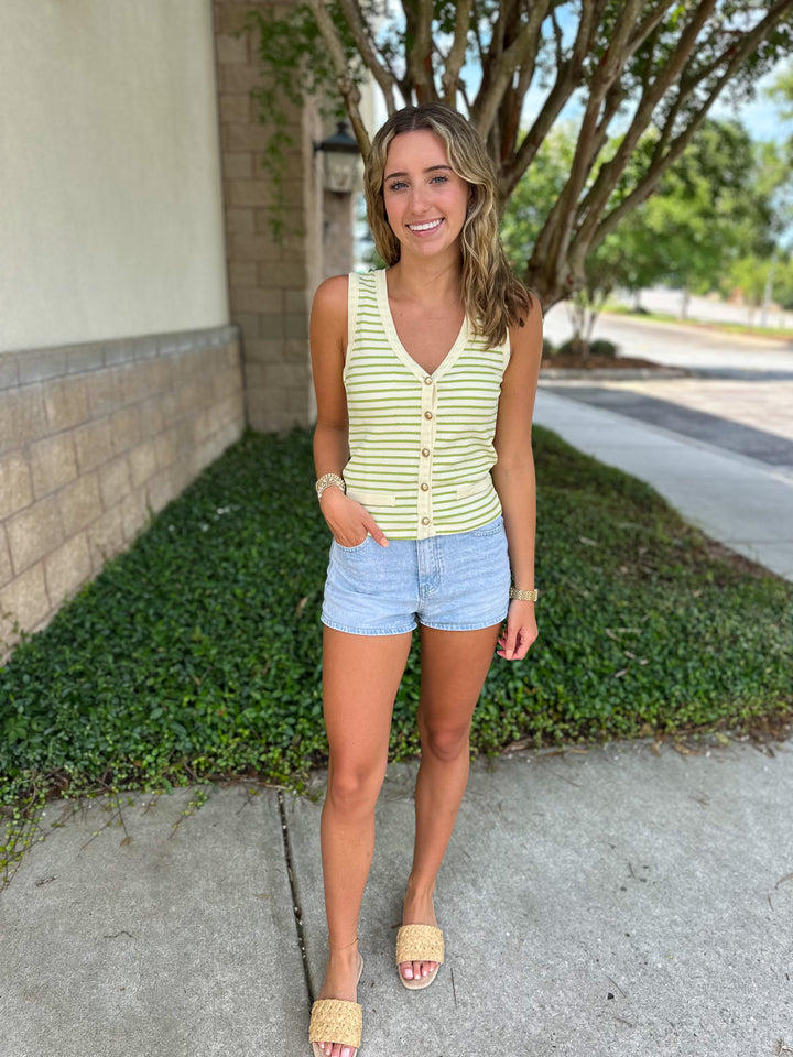 Elizabeth Striped Tank