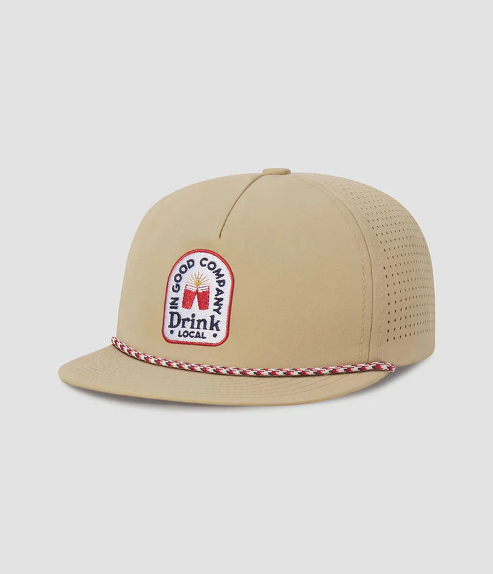 SSCO Men’s Everyday Performance SnapBack Hat - Sandbar