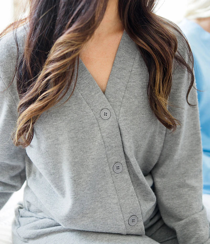 SSCO Women’s Cozy Cloud Cardigan - Harbor Slate