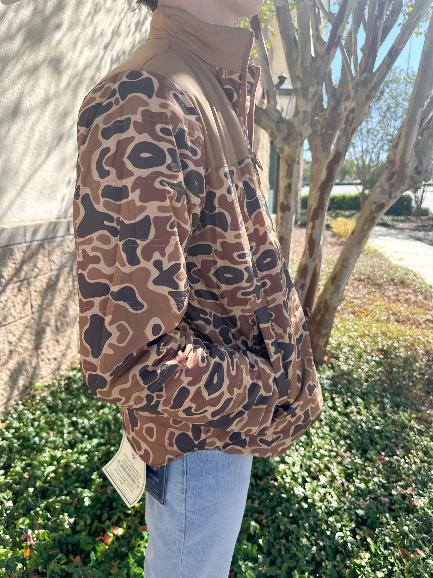 S. Casanova F25 Camo Carter Reversible Lofted Jacket