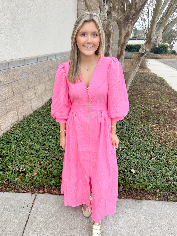 Misty Maxi Dress - Pink