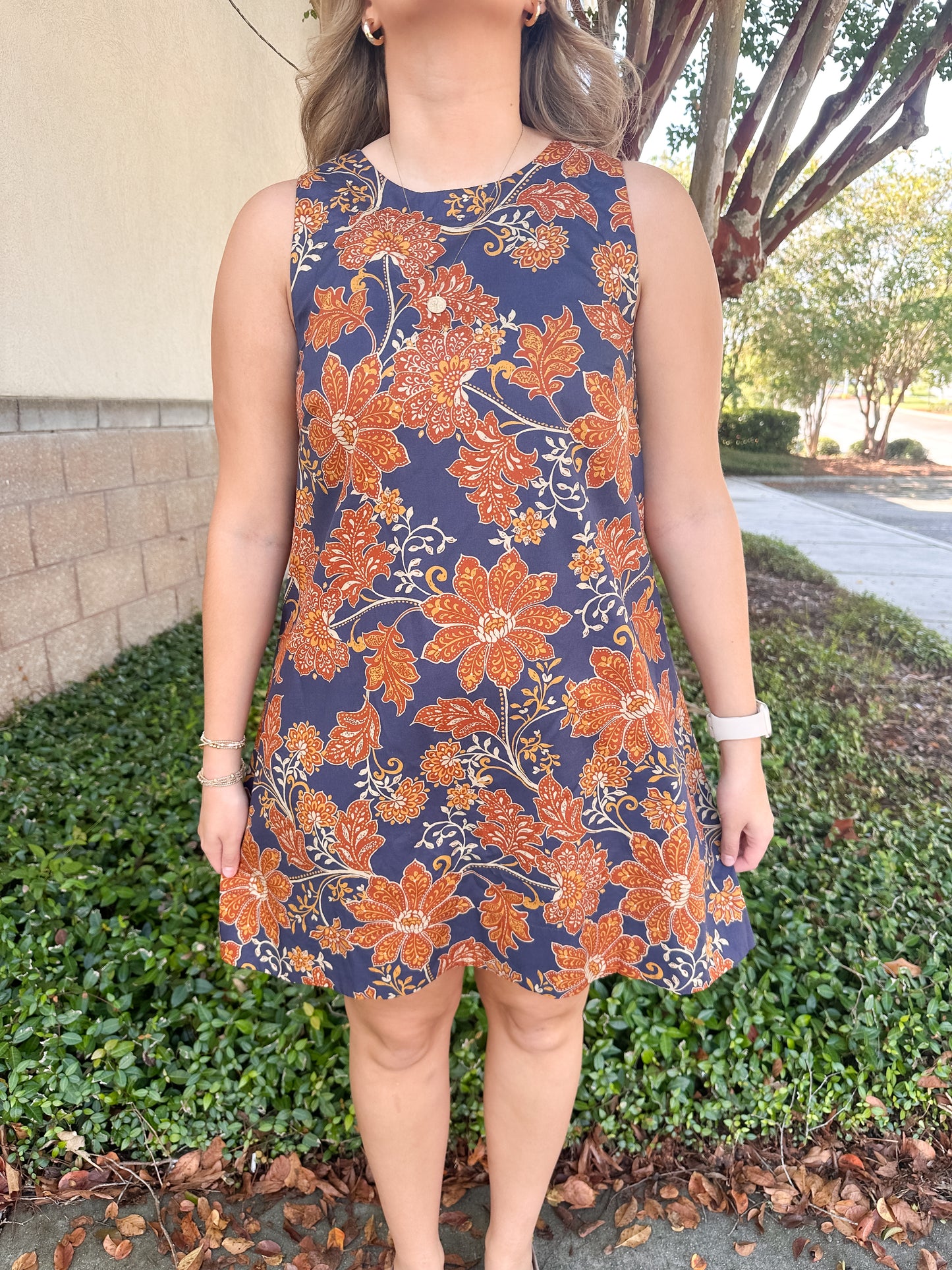 Marlo Mini Dress - Navy